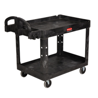 Chariot utilitaire robuste - 4520-88, 2 tiers, 25-1/4" x 39" x 44", Capacit&eacute; 500 lb Pathway Supply LP