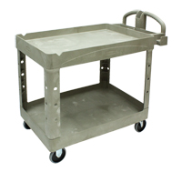 Chariot utilitaire robuste - 4520-88, 2 tiers, 25-1/4" x 39" x 44", Capacit&eacute; 500 lb Pathway Supply LP