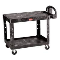 Chariot utilitaire robuste a/tablette plate - 4525-00, 2 tiers, 25-7/8" x 33-3/10" x 43-9/10", Capacit&eacute; 500 lb Pathway Supply LP