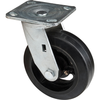 Mold-on Caster, Swivel, 6" (152.4 mm), Rubber, 550 lbs. (249 kg.) Pathway Supply LP