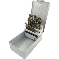 BG29 Jeu de forets JET-KUT Torque Drive, 29 morceaux, Acier rapide Pathway Supply LP