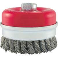 Knot Banded Cup Brush, 4" Dia. x 5/8"-11 Arbor Pathway Supply LP