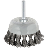 8046 Shaft Mounted Knot Twisted Cup Brush, 1-1/8" Dia. Pathway Supply LP