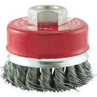 CKB2201T Knotted Cup Brush, 2-3/4" Dia. x 5/8"-11 Arbor Pathway Supply LP