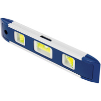 Niveau torpille, 9" lo, Aluminium, 3 fioles, Magn&eacute;tique Pathway Supply LP