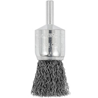 Shaft Mounted Crimped End Brush, 3/4", 0.012" Fill, 1/4" Shank Pathway Supply LP