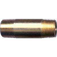 Long Nipple, Brass, 1/4", NPT Pathway Supply LP