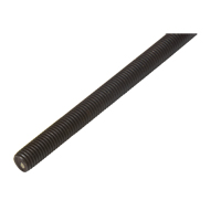 Threaded Rod, 1/4"-20, 36" L, Plain, Grade B-7 Grade Pathway Supply LP