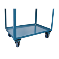 Deep Lipped Service Cart, 2 Tiers, 24" W x 47" H x 36" D, 1200 lbs. Capacity Pathway Supply LP