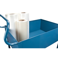 Deep Lipped Service Cart, 2 Tiers, 24" W x 47" H x 36" D, 1200 lbs. Capacity Pathway Supply LP