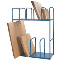 Support &agrave; deux niveaux pour boîtes de carton Pathway Supply LP