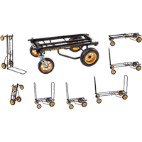 Transporteur d'&eacute;quipement 8 en 1 RockNRoller Multi-Cart, tout terrain, Acier, Capacit&eacute; 500 lb Pathway Supply LP
