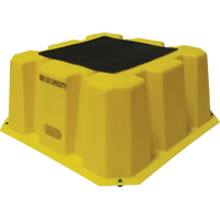 Escabeaux emboîtables industriels, 25" x 25" x Hauteur 10-1/2" Pathway Supply LP