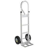 Knocked Down Hand Truck, P-Handle Handle, Aluminum, 52-1/8" Height, 500 lbs. Capacity Pathway Supply LP