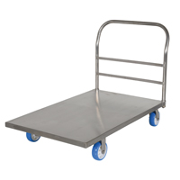 Platform Truck, 48" L x 30" W, 2000 lbs. Capacity, Polyurethane Casters Pathway Supply LP
