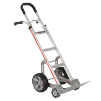Self-Stabilizing Hand Truck, Combination Handle, Aluminum, 55'' Height, 500 lbs. Capacity Pathway Supply LP
