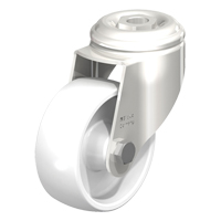 Stainless Steel Nylon Caster, Swivel, 3-1/8" (79.5 mm) Dia., 265 lbs. (120 kg.) Capacity Pathway Supply LP