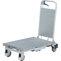 Manual Hydraulic Scissor Lift Table, 27-1/2" L x 17-5/8" W, Partial Stainless Steel, 400 lbs. Capacity Pathway Supply LP