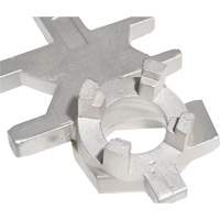 Drum Wrench, 3/4"/2" Opening, 9-1/2" Handle, Stainless Steel Pathway Supply LP