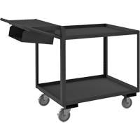 Chariot de pr&eacute;paration de commande, 40-1/4" h x 24-1/4" la x 52-3/8" p, 2 Tablettes, Capacit&eacute; 1200 lb Pathway Supply LP