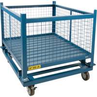 Dolly for Stacking Container, 48.5" W x 40-1/2" D x 10" H, 3000 lbs. Capacity Pathway Supply LP
