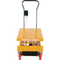 DC Powered Hydraulic Scissor Lift Elevating Cart, Steel, 39-3/4" L x 20-1/2" W, 1000 lbs. Capacity Pathway Supply LP