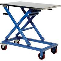 Manual Scissor Lift Table, 37" L x 23-1/2" W, Steel, 660 lbs. Capacity Pathway Supply LP