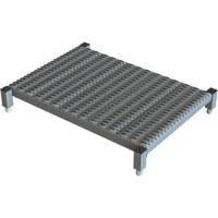Adjustable Height One-Step Work Platform, 24" W x 36" D, 800 lbs. Capacity, All-Welded Pathway Supply LP