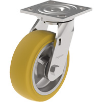 21 Series Medium-Duty Caster, Swivel, 4" (101.6 mm), Urethane, 700 lbs. (317 kg.) Pathway Supply LP