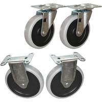 Flat Shelf Cart Caster Kit Pathway Supply LP