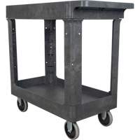 Utility Service Cart, 2 Tiers, 16-1/2" x 32-1/2" x 34-1/2", 550 lbs. Capacity Pathway Supply LP