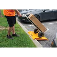 Portable Poly Hand Truck Curb Ramp, 1000 lbs. Capacity, 27" W x 27" L Pathway Supply LP