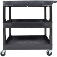 R&acirc;telier mobile, 3 tiers, 35-1/4" x 36-1/4" x 18", Capacit&eacute; 300 lb Pathway Supply LP
