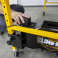 Motorized System for Climb-N-Go Scaffolding Pathway Supply LP
