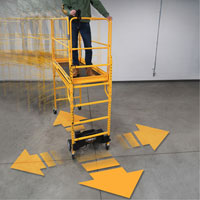 Motorized System for Climb-N-Go Scaffolding Pathway Supply LP