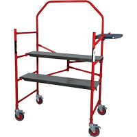 Buildman Portable Scaffold, 40-5/8" D x 4' H Pathway Supply LP