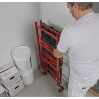 Buildman Portable Scaffold, 40-5/8" D x 4' H Pathway Supply LP