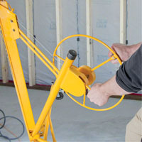 Drywall Panel Hoist Pathway Supply LP