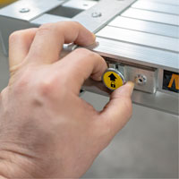 Telescoping Work Plank, 204" W x 12" D, 250 lbs. Capacity, Knocked Down Pathway Supply LP