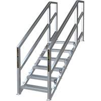 Syst&egrave;me d'escalier modulaire pour la construction de 6-10 marches SmartStairs, 75" ha Pathway Supply LP