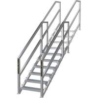 Syst&egrave;me d'escalier modulaire pour la construction de 6-10 marches SmartStairs, 75" ha Pathway Supply LP