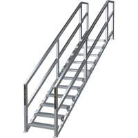 Syst&egrave;me d'escalier modulaire pour la construction de 11-16 marches SmartStairs, 120" ha Pathway Supply LP