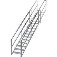 Syst&egrave;me d'escalier modulaire pour la construction de 11-16 marches SmartStairs, 120" ha Pathway Supply LP