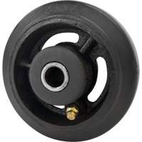 Mold-On Rubber Wheel, 4" (102 mm) Dia. x 1-1/2" (38 mm) W, 350 lbs. (158 kg.) Capacity Pathway Supply LP