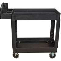Chariot utilitaire, 2 tiers, 17-1/8" x 33-1/2" x 37-5/8", Capacit&eacute; 550 lb Pathway Supply LP