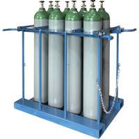 Support de rangement pour 8 cylindres pour chariot &eacute;l&eacute;vateur Pathway Supply LP