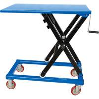 Manual Scissor Lift Table, 37-3/8" L x 23-5/8" W, Steel, 660 lbs. Capacity Pathway Supply LP