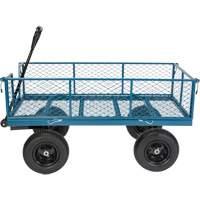 Wagon with Drop Sides, 24" W x 48" L, 800 lbs. Capacity Pathway Supply LP