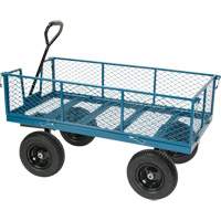 Wagon with Drop Sides, 24" W x 48" L, 800 lbs. Capacity Pathway Supply LP