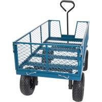 Wagon with Drop Sides, 24" W x 48" L, 800 lbs. Capacity Pathway Supply LP